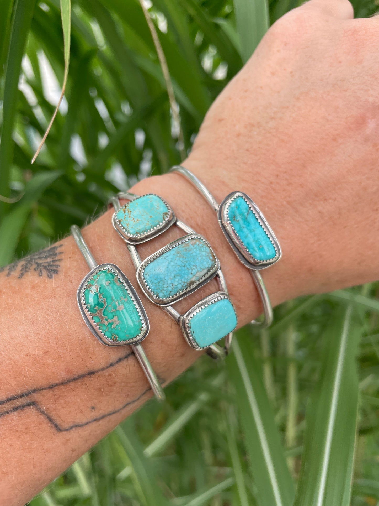 Simple Carico Lake Turquoise Cuff