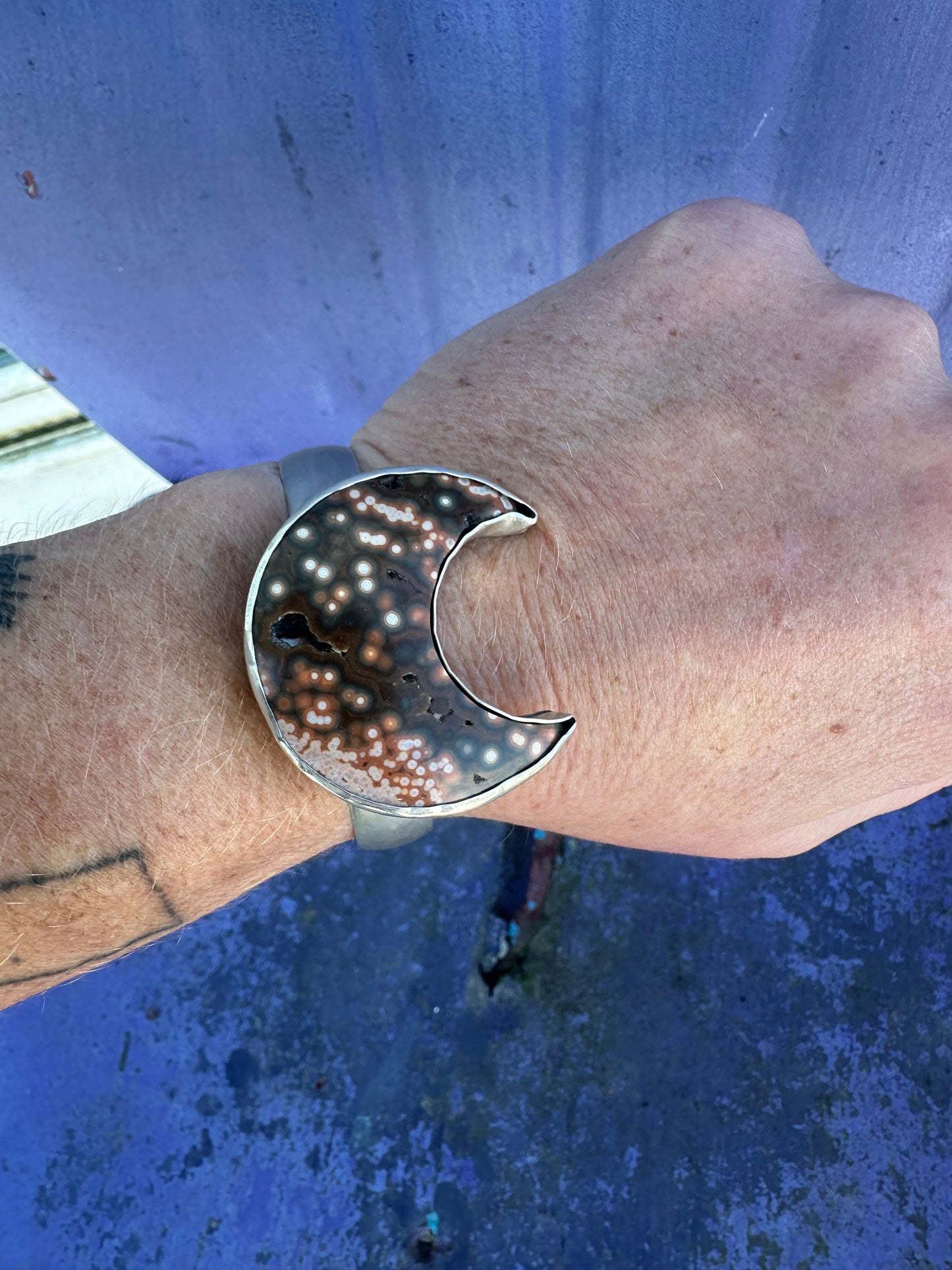 Jasper moon cuff