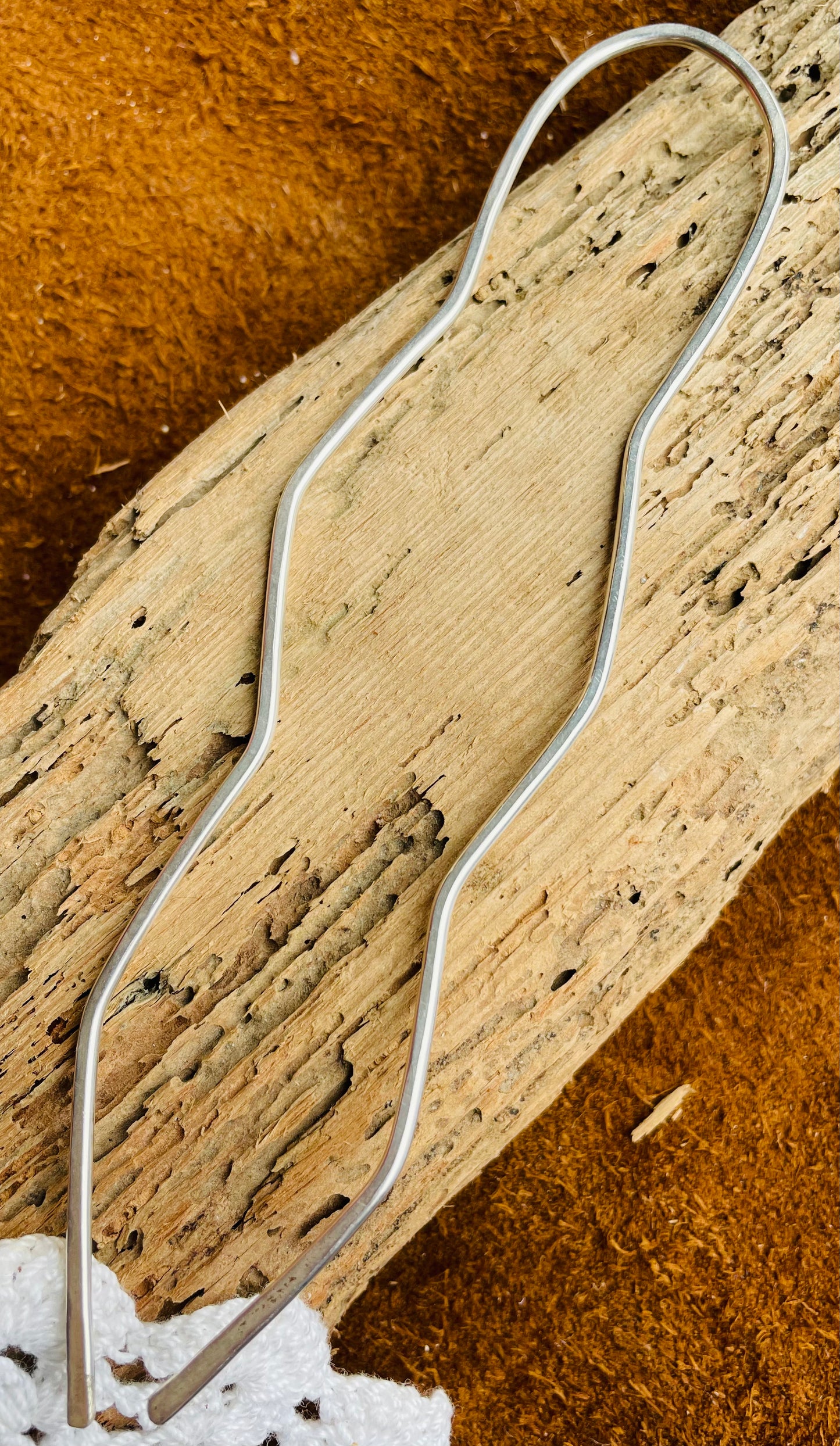 Sterling Silver Hair Fork