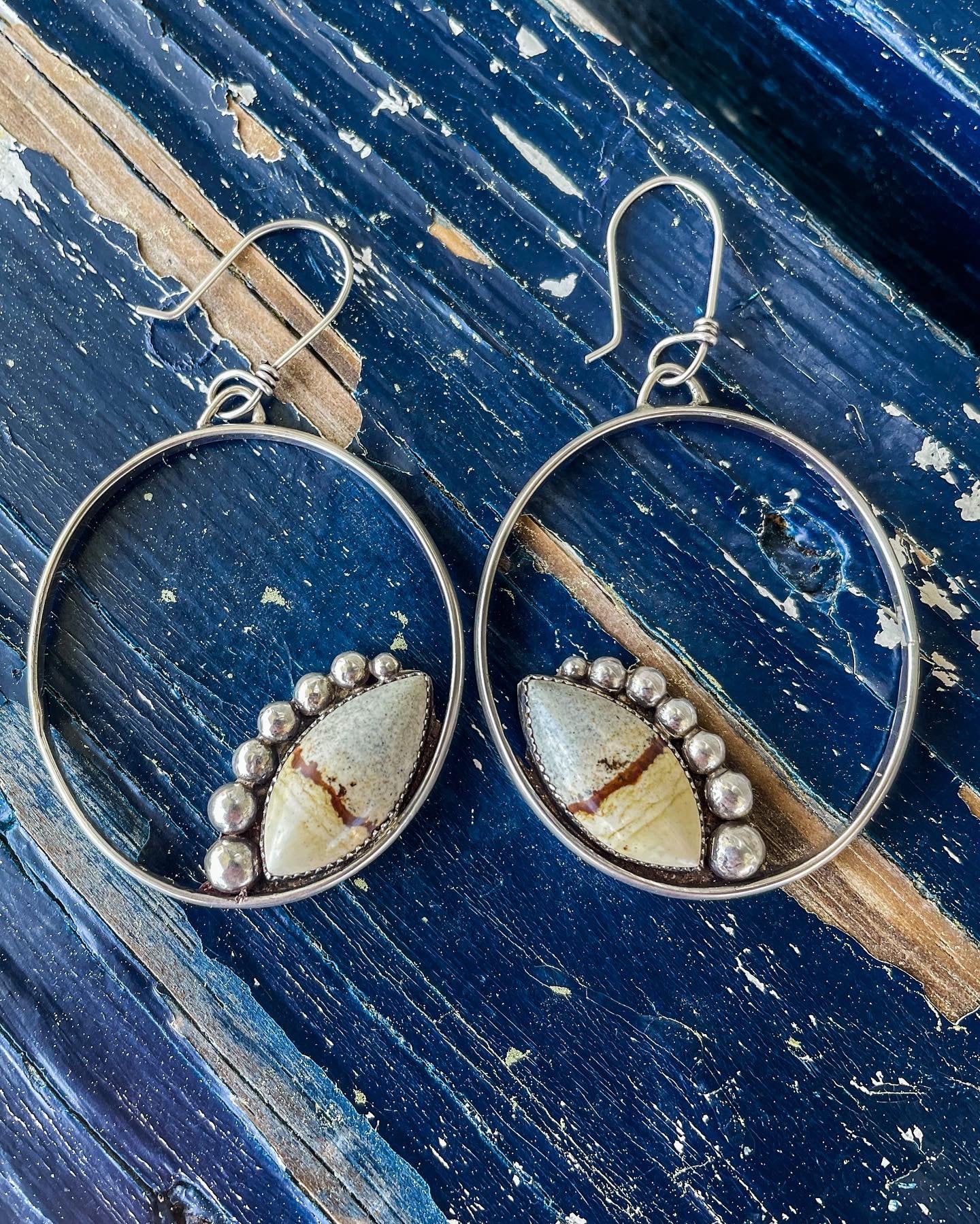 Chicken Track Jasper Earrings