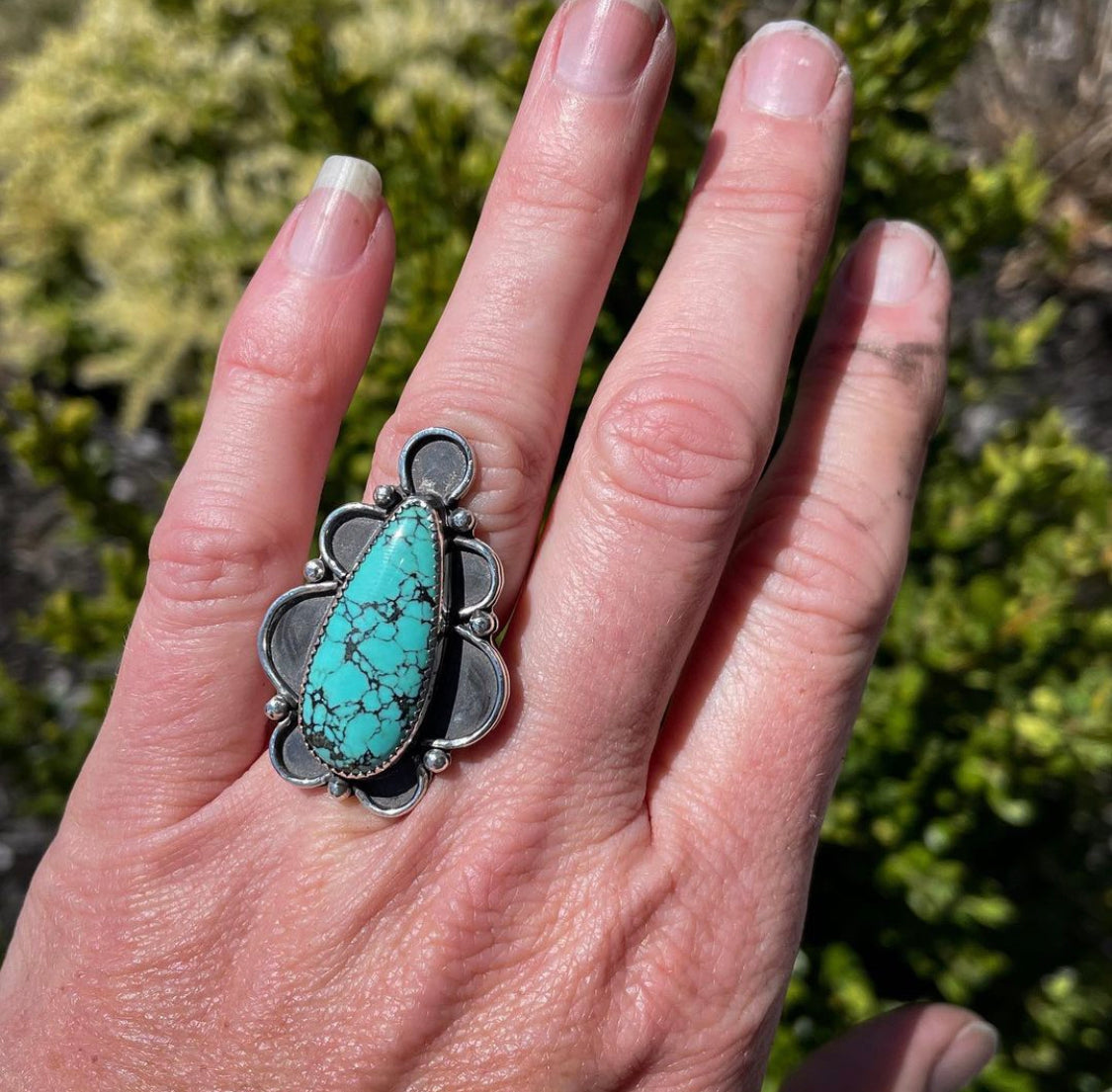 Hubei Turquoise Ring (Size 6)