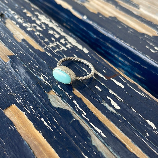 Size 6.5 Sierra Nevada Turquoise ring