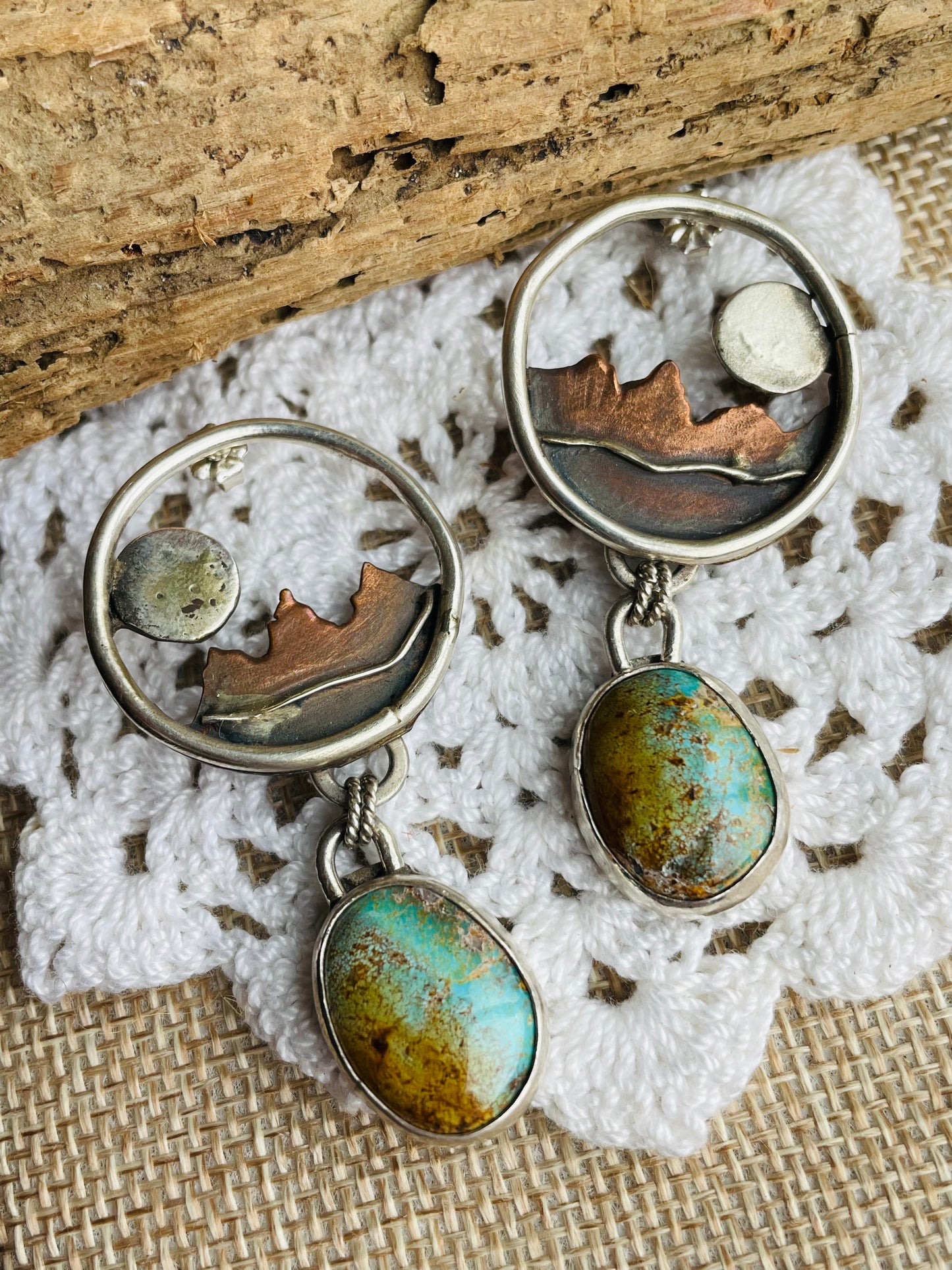 Moons over Mountains Earrings